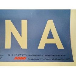 Original Plakat - Arne Jacobsen, Absolut Moderne - Louisiana 2003