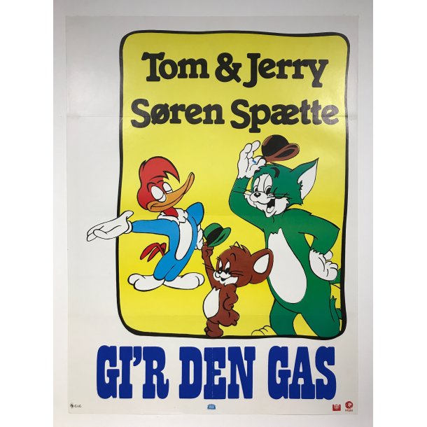 Tom &amp; Jerry - Sren Sptte Gi'r den gas