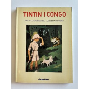 Tintin i Congo - Originalversionen Fra Le Petit Vingti�me - 1. Oplag 1984