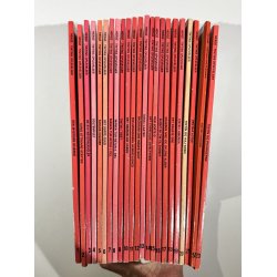 Tintin Album - Komplet Samling 23 Stk, Gammel Overs�ttelse Af J�rgen Sonnergaard