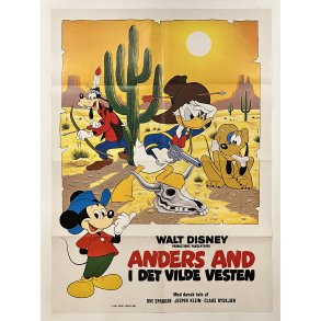 Anders And i Det Vilde Vesten