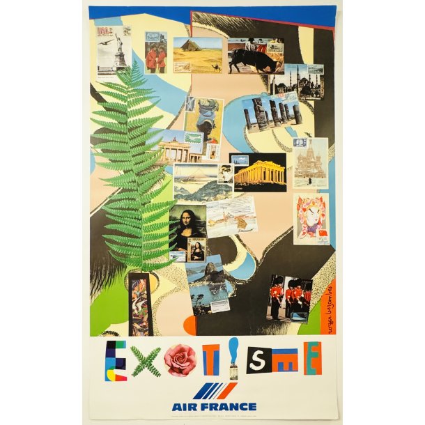 Original Plakat - Exotisme, Air France