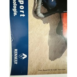 Original Plakat - F1 Motorsport, Partenariat Snecma Renault Sport