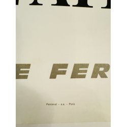 Original Plakat - Cte De L'Atlantique, Chemis De Fer Francais 1966