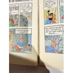 Tintin Album - Komplet Samling 23 Stk, Gammel Overs�ttelse Af J�rgen Sonnergaard