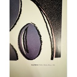 Original Plakat - Warhol, Mickey - Kunst &amp; Comics, Louisiana 1988