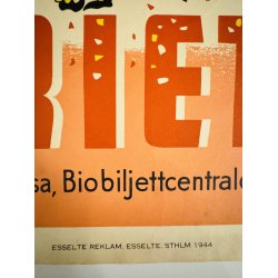 Original Plakat - China Varieten 1944