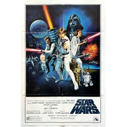 Star Wars - Original Amerikansk Filmplakat 1977