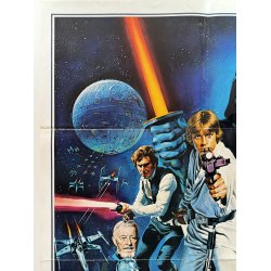 Star Wars - Original Amerikansk Filmplakat 1977