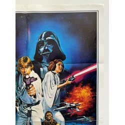 Star Wars - Original Amerikansk Filmplakat 1977