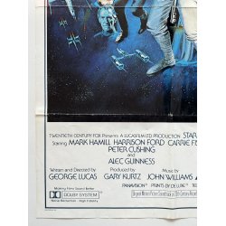 Star Wars - Original Amerikansk Filmplakat 1977