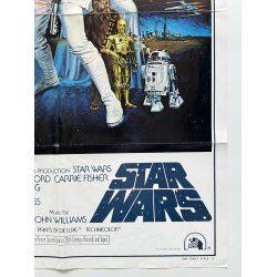 Star Wars - Original Amerikansk Filmplakat 1977