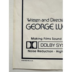 Star Wars - Original Amerikansk Filmplakat 1977