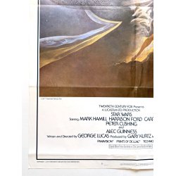 Star Wars - Original Amerikansk Filmplakat 1977