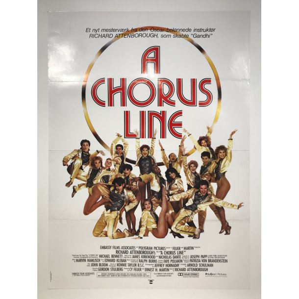 A chorus line