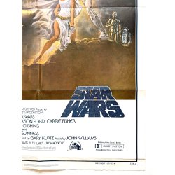 Star Wars - Original Amerikansk Filmplakat 1977