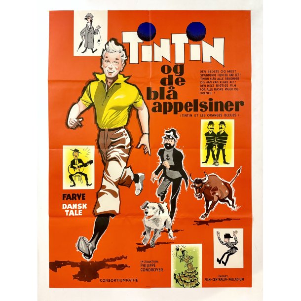 Tintin Og De Bl� Appelsiner