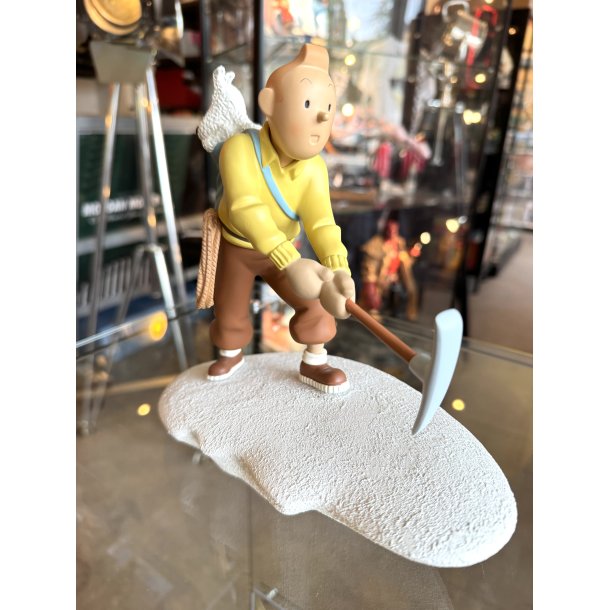 Tintin�Figur�-�Bjergbestigeren�-�Moulinsart�Leblon-Delienne�-�2002�-�Limited�Edition�1500�stk.