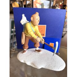 Tintin�Figur�-�Bjergbestigeren�-�Moulinsart�Leblon-Delienne�-�2002�-�Limited�Edition�1500�stk.