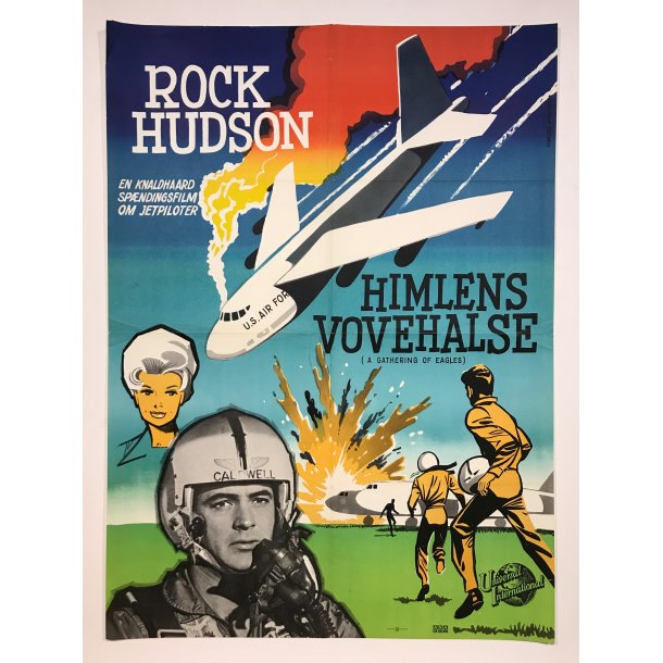 Himlens vovehalse - Original filmplakat, Ca 62x85cm