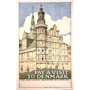 Original Plakat - Denmark, Kronborg
