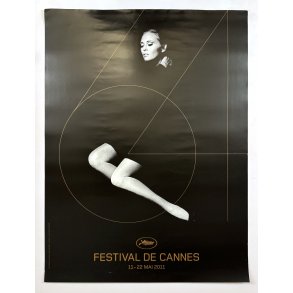 Original Vintage Plakat - Festival de Cannes 2011 - Faye Dunaway - Jerry Schatzberg