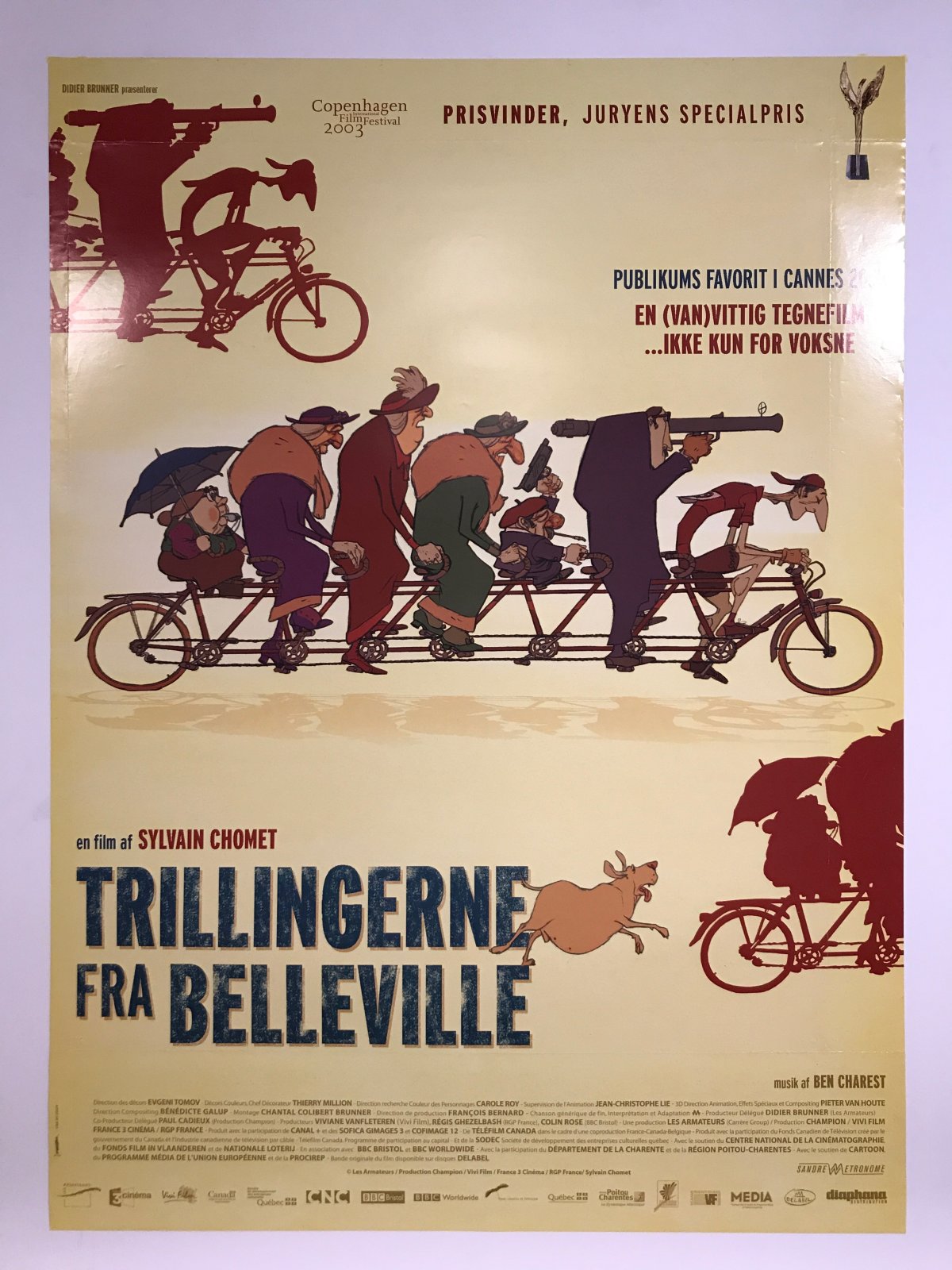 Trillingerne fra Belleville - Tegne- and Familiefilm