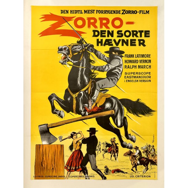 Zorro Den Sorte Hvner