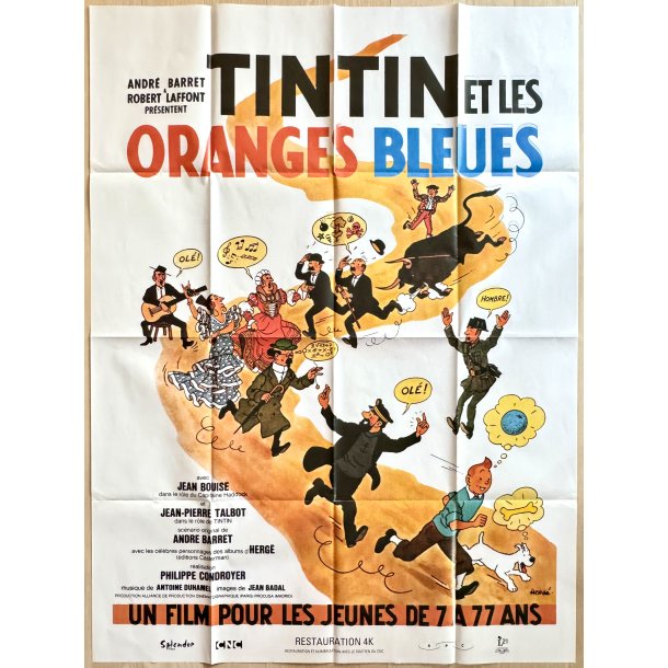 Tintin Et Les Orange Bleus - Tintin Og De Bl Appelsiner