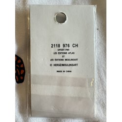 Tintin Vintage Pakke - T-shirt, Spillekort, Raket vedhng og 3 figurer