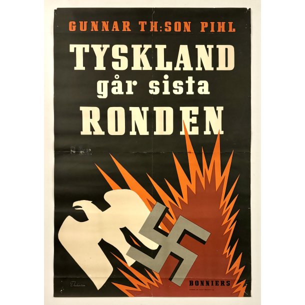 Original Plakat - Tyskland Gr Sista Ronden