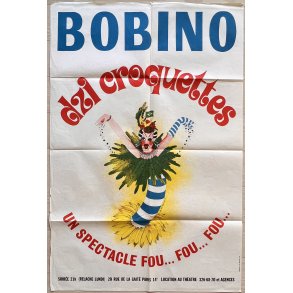 Bobino - Original Fransk Teaterplakat