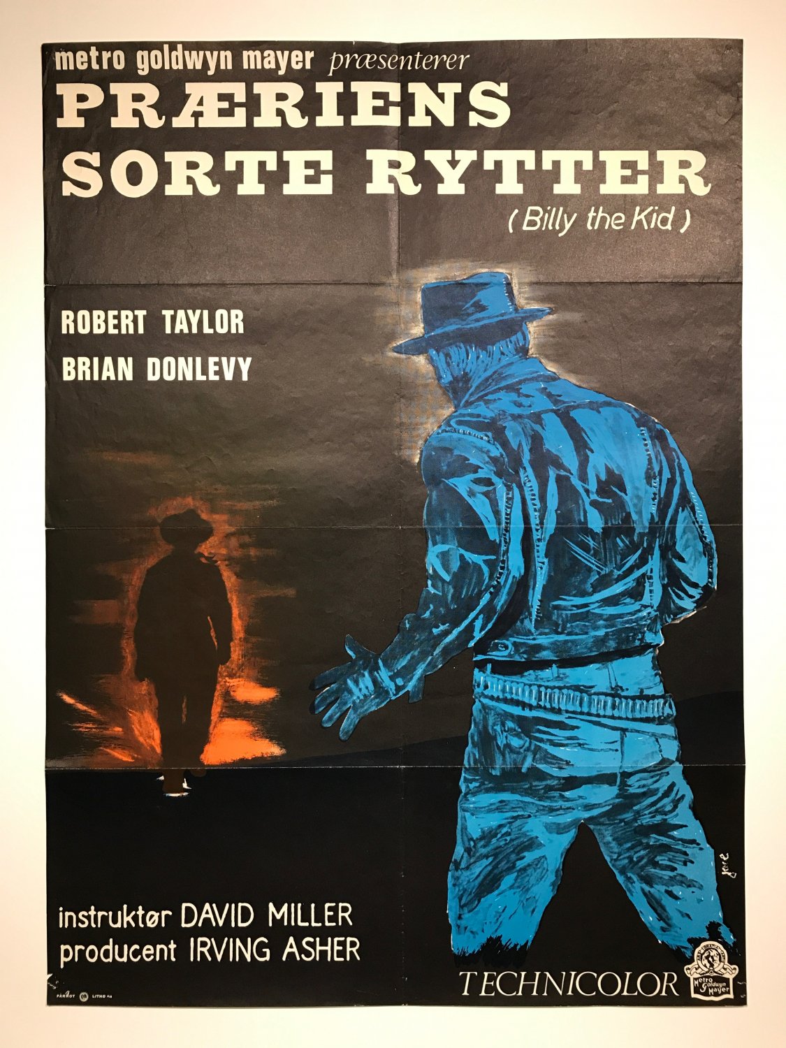 Sund og rask At opdage Rodeo Præriens Sorte Rytter - Western - FilmPlakaten.Com
