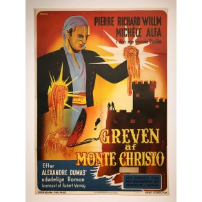 Greven af Monte Christo 1 & 2 del (BEMRK 2 plakater)