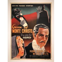 Greven af Monte Christo 1 &amp; 2 del (BEMRK 2 plakater)