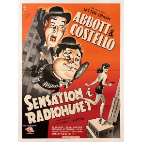 Abbott & Costello - Sensation i Radiohuset