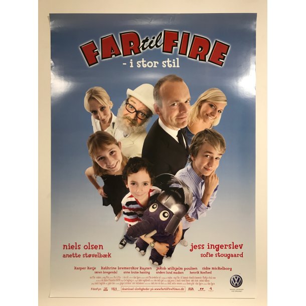 Far til fire i stor stil