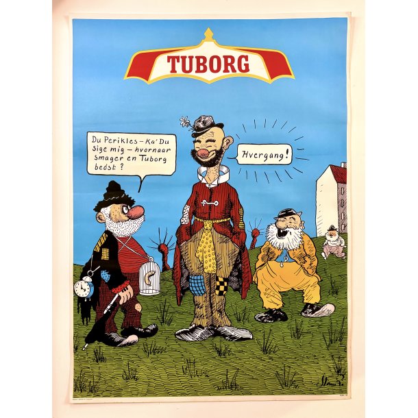 Original Plakat - Storm P. Tuborg