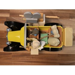 Tintin Figur - Ford T fra Tintin i Congo