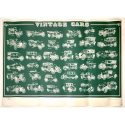 Original Plakat - Vintage Cars