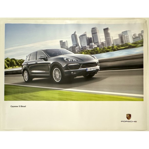 Original Plakat - Porsche Cayenne S Diesel 2006