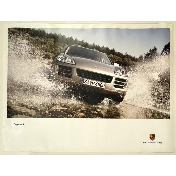 Original Plakat - Porsche Cayenne S 2006