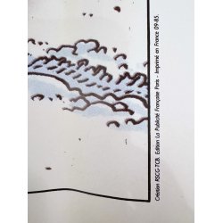 Original Plakat - Tintin Reklame For Citron 2CV6