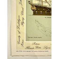 Original Plakat - Sejlskibe Igennem rhundreder