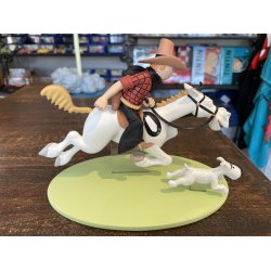 Tintin Figur - Tintin p hest