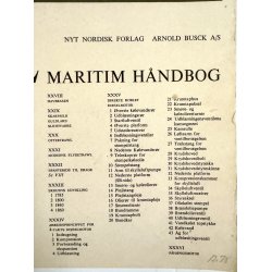 Original Plakat - Fra Mast Til Kl, Maritim Hndbog