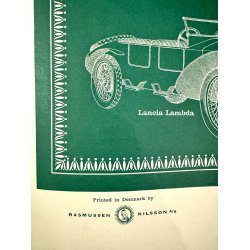 Original Plakat - Vintage Cars