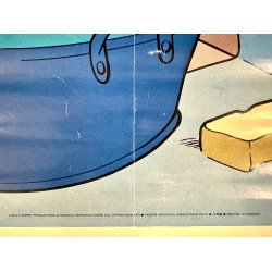 Original Plakat - Disney, Anders And Og Rip, Rap Og Rup 1970