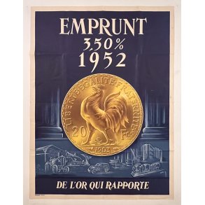 Original Emprunt Plakat