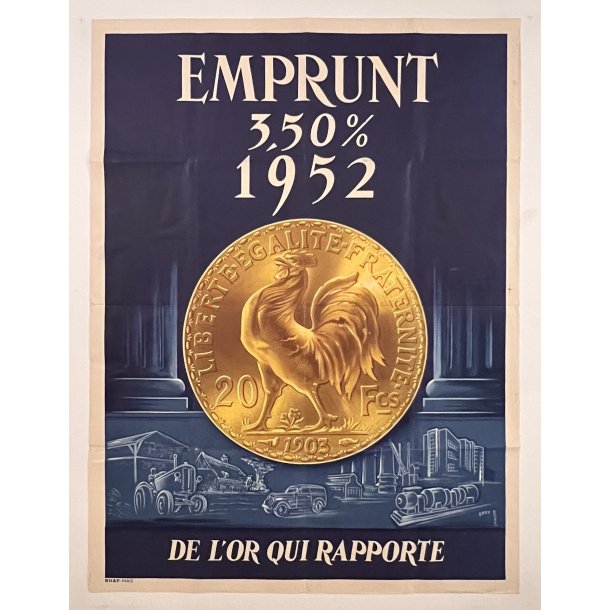 Original Emprunt Plakat